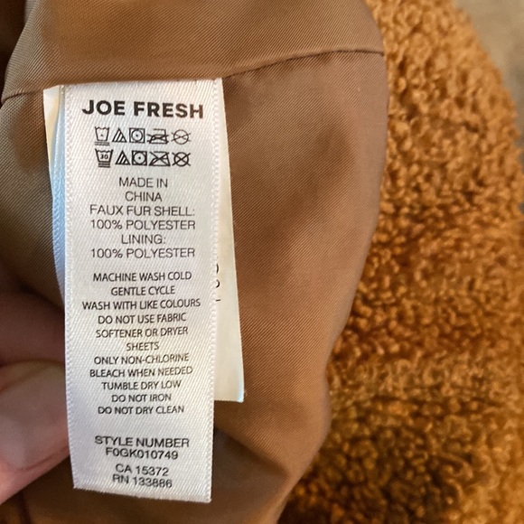 Fuzzy Brown Jacket - Picture 4 of 5